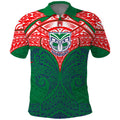 Personalized New Zealand Warriors Polo Shirt Polynesian Tribal Pattern Style