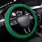 New Zealand Warriors Steering Wheel Cover Polynesian Tribal Pattern Style