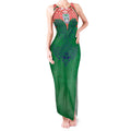 Personalized New Zealand Warriors Tank Maxi Dress Polynesian Tribal Pattern Style