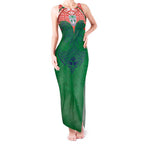 Personalized New Zealand Warriors Tank Maxi Dress Polynesian Tribal Pattern Style