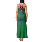 Personalized New Zealand Warriors Tank Maxi Dress Polynesian Tribal Pattern Style