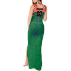 Personalized New Zealand Warriors Tank Maxi Dress Polynesian Tribal Pattern Style