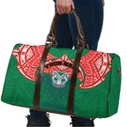 Personalized New Zealand Warriors Travel Bag Polynesian Tribal Pattern Style