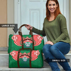 Personalized New Zealand Warriors Travel Bag Polynesian Tribal Pattern Style