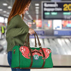 Personalized New Zealand Warriors Travel Bag Polynesian Tribal Pattern Style