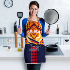 Personalized Adelaide Crows Apron Polynesian Tribal Pattern Heritage Football