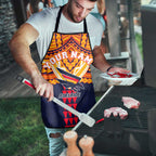 Personalized Adelaide Crows Apron Polynesian Tribal Pattern Heritage Football