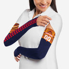 Personalized Adelaide Crows Arm Sleeves Polynesian Tribal Pattern Heritage Football