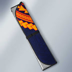 Personalized Adelaide Crows Auto Sun Shade Polynesian Tribal Pattern Heritage Football