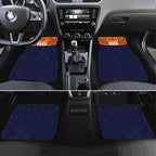 Personalized Adelaide Crows Car Mats Polynesian Tribal Pattern Heritage Football