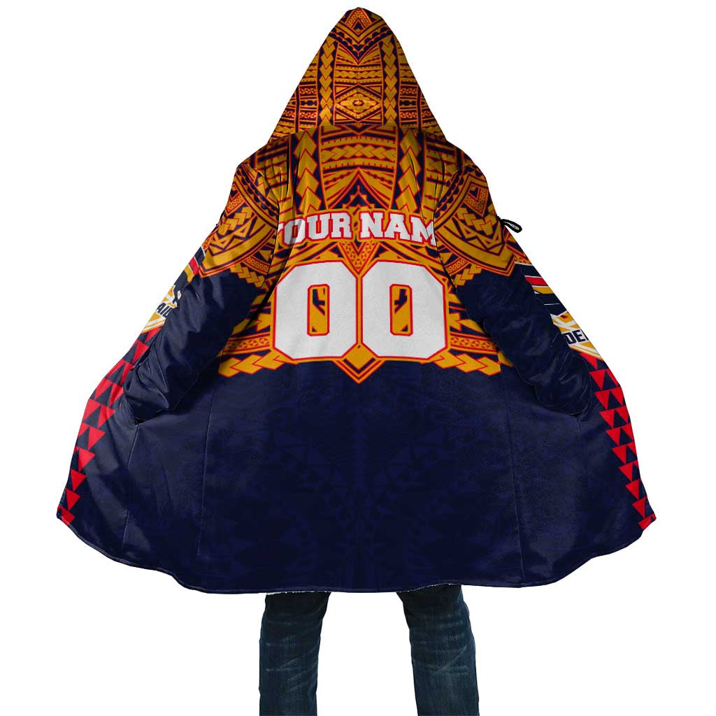 Personalized Adelaide Crows Cloak Polynesian Tribal Pattern Heritage Football