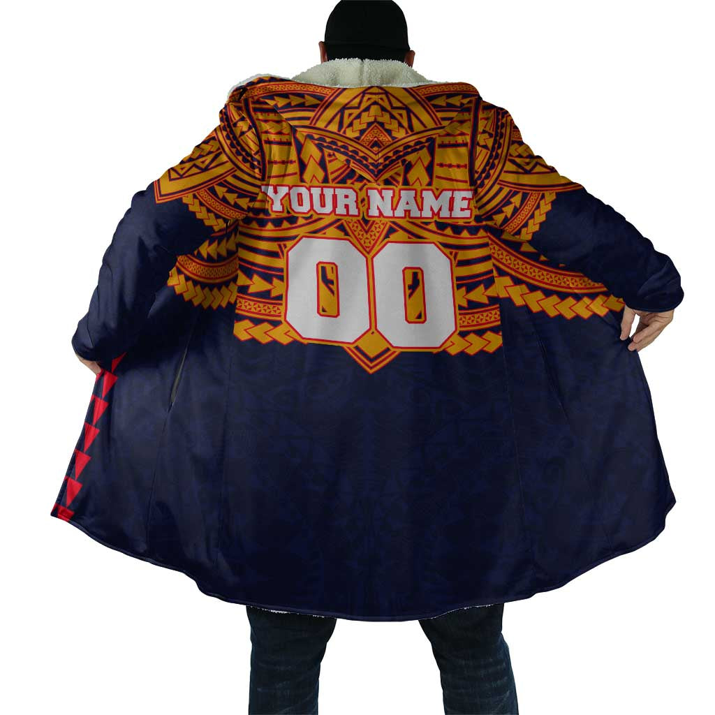Personalized Adelaide Crows Cloak Polynesian Tribal Pattern Heritage Football