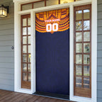 Personalized Adelaide Crows Door Cover Polynesian Tribal Pattern Heritage Football