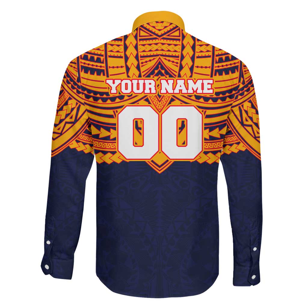Personalized Adelaide Crows Family Matching Long Sleeve Bodycon Dress and Hawaiian Shirt Polynesian Tribal Pattern Heritage Football