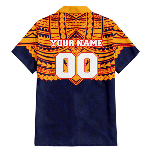 Personalized Adelaide Crows Family Matching Mermaid Dress and Hawaiian Shirt Polynesian Tribal Pattern Heritage Football