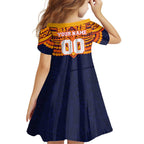 Personalized Adelaide Crows Family Matching Off Shoulder Short Dress and Hawaiian Shirt Polynesian Tribal Pattern Heritage Football