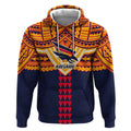 Personalized Adelaide Crows Hoodie Polynesian Tribal Pattern Heritage Football