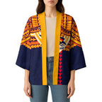 Personalized Adelaide Crows Kimono Polynesian Tribal Pattern Heritage Football