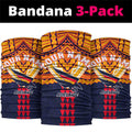 Personalized Adelaide Crows Neck Gaiter Polynesian Tribal Pattern Heritage Football