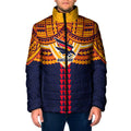 Personalized Adelaide Crows Padded Jacket Polynesian Tribal Pattern Heritage Football