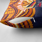 Personalized Adelaide Crows Pillow Cover Polynesian Tribal Pattern Heritage Football