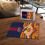 Personalized Adelaide Crows Puzzle Polynesian Tribal Pattern Heritage Football