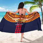 Personalized Adelaide Crows Sarong Polynesian Tribal Pattern Heritage Football