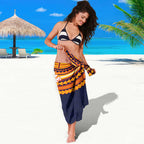 Personalized Adelaide Crows Sarong Polynesian Tribal Pattern Heritage Football