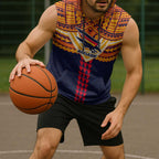 Personalized Adelaide Crows Sleeveless Hoodie Polynesian Tribal Pattern Heritage Football
