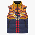 Personalized Adelaide Crows Sleeveless Puffer Jacket Polynesian Tribal Pattern Heritage Football