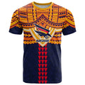 Personalized Adelaide Crows T Shirt Polynesian Tribal Pattern Heritage Football