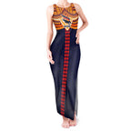 Personalized Adelaide Crows Tank Maxi Dress Polynesian Tribal Pattern Heritage Football