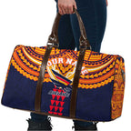 Personalized Adelaide Crows Travel Bag Polynesian Tribal Pattern Heritage Football