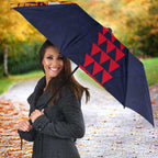 Personalized Adelaide Crows Umbrella Polynesian Tribal Pattern Heritage Football
