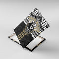 Personalized Collingwood Magpies Canvas Wall Art Polynesian Tribal Pattern Heritage Football