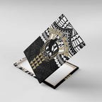Personalized Collingwood Magpies Canvas Wall Art Polynesian Tribal Pattern Heritage Football