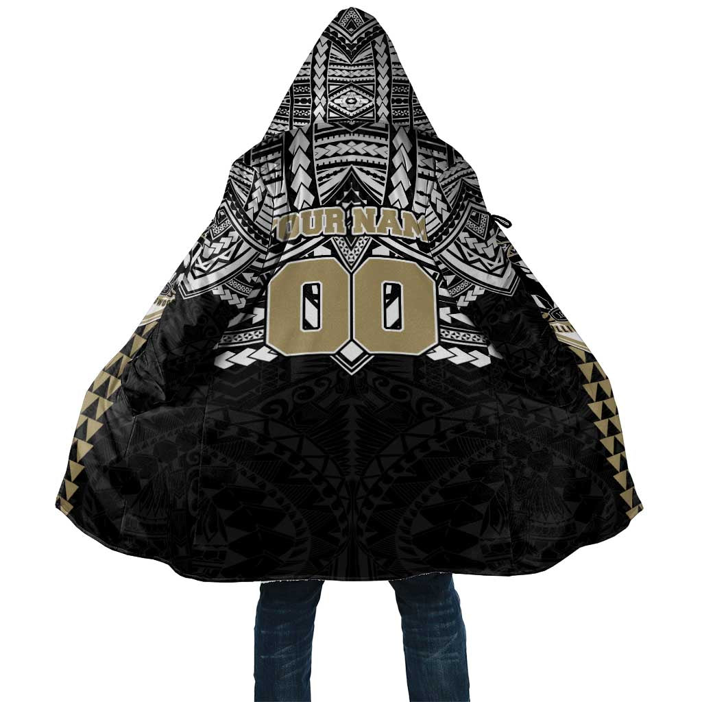 Personalized Collingwood Magpies Cloak Polynesian Tribal Pattern Heritage Football