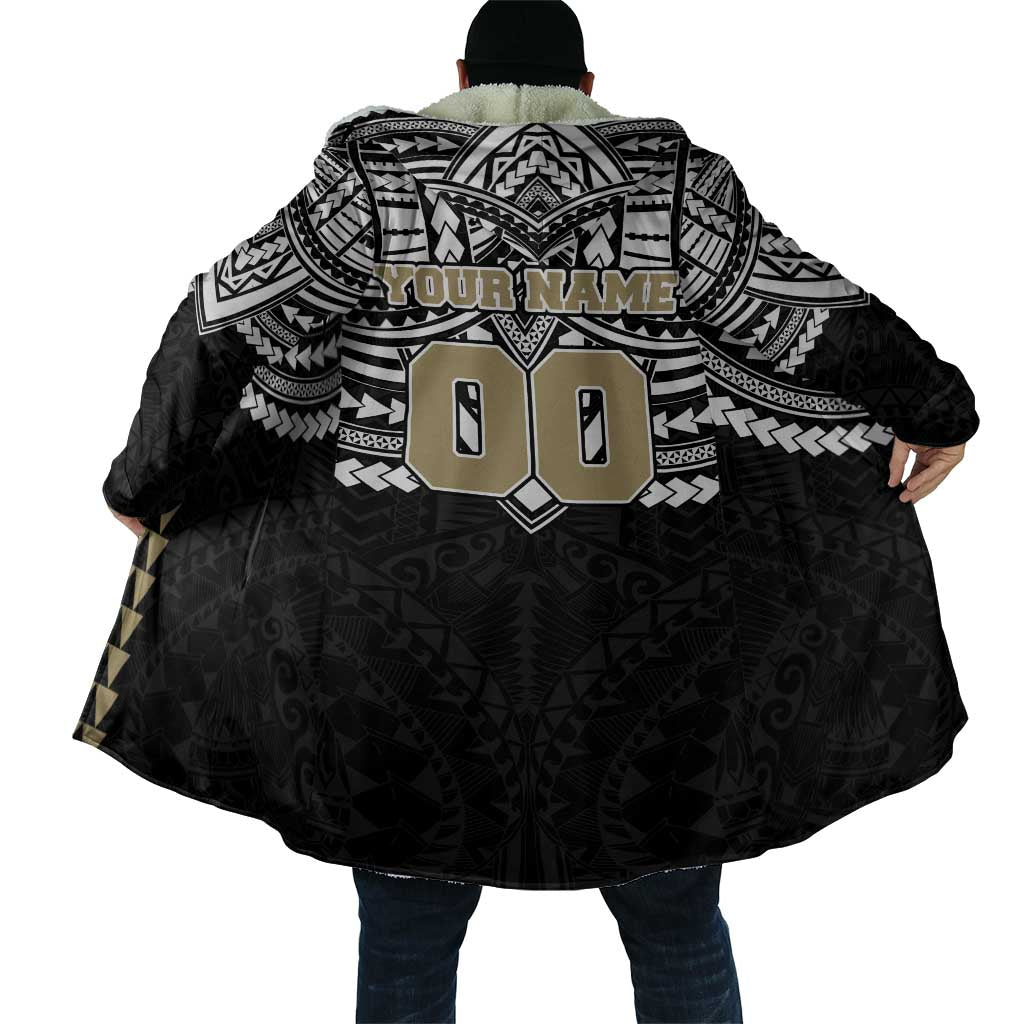 Personalized Collingwood Magpies Cloak Polynesian Tribal Pattern Heritage Football
