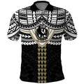 Personalized Collingwood Magpies Polo Shirt Polynesian Tribal Pattern Heritage Football