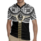 Personalized Collingwood Magpies Rugby Jersey Polynesian Tribal Pattern Heritage Football