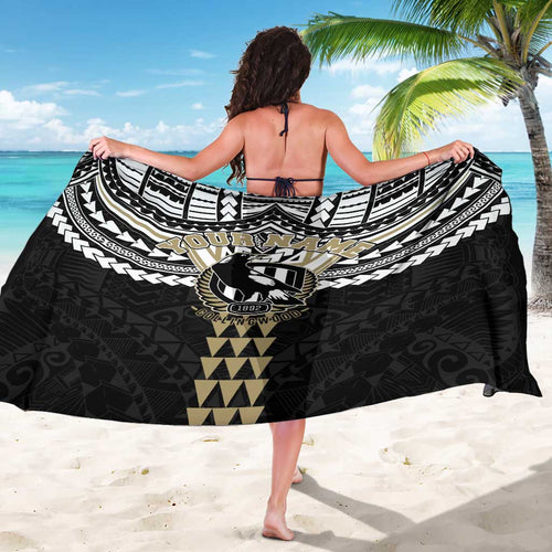 Personalized Collingwood Magpies Sarong Polynesian Tribal Pattern Heritage Football