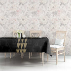 Personalized Collingwood Magpies Tablecloth Polynesian Tribal Pattern Heritage Football