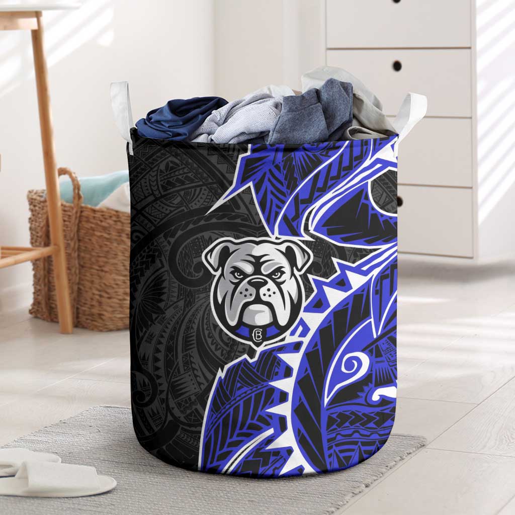 Canterbury Bankstown Bulldogs Laundry Basket Polynesian Tribal Tattoo Pacific Sport Art