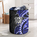 Canterbury Bankstown Bulldogs Laundry Basket Polynesian Tribal Tattoo Pacific Sport Art