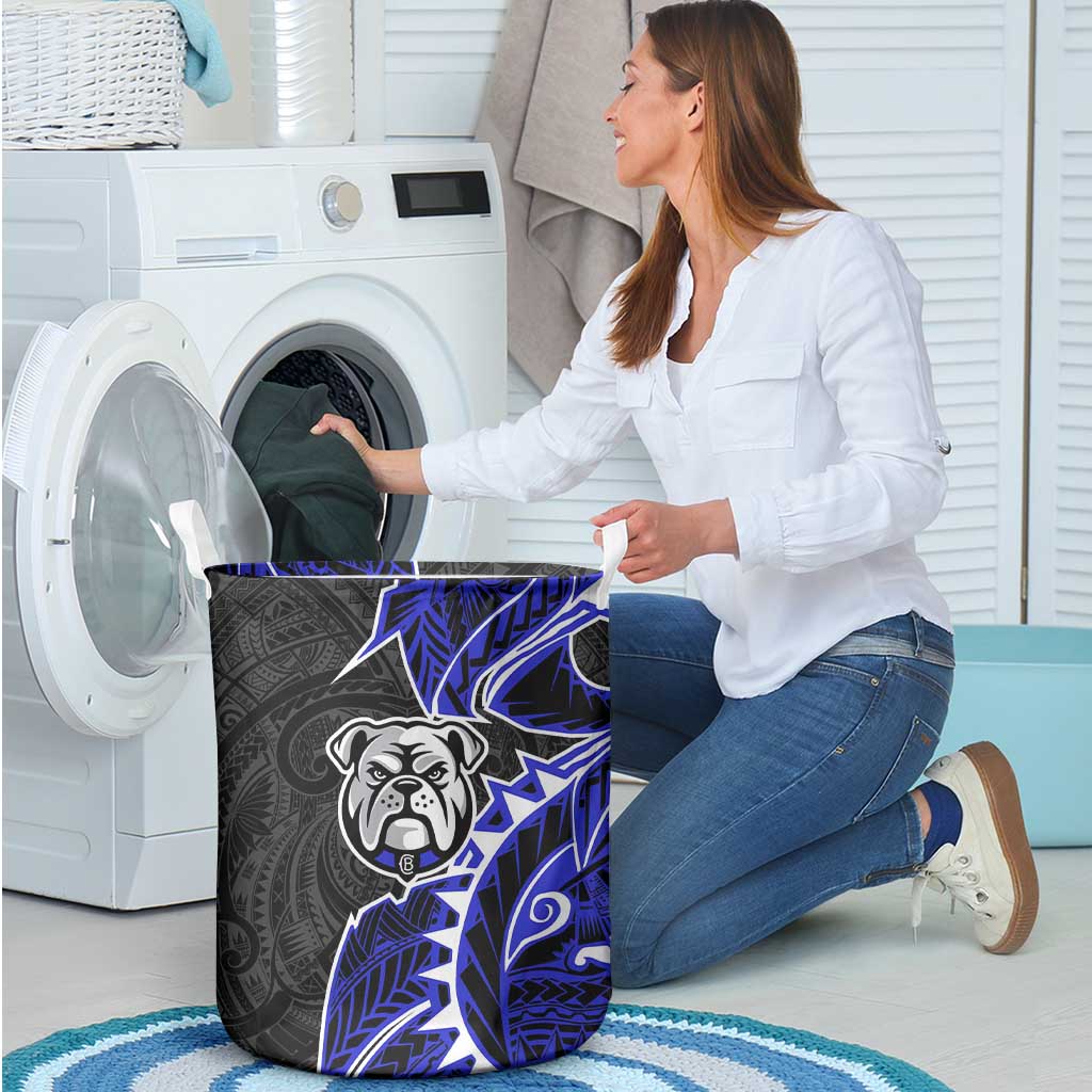 Canterbury Bankstown Bulldogs Laundry Basket Polynesian Tribal Tattoo Pacific Sport Art