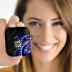 Canterbury Bankstown Bulldogs AirPods Case Polynesian Tribal Tattoo Pacific Sport Art