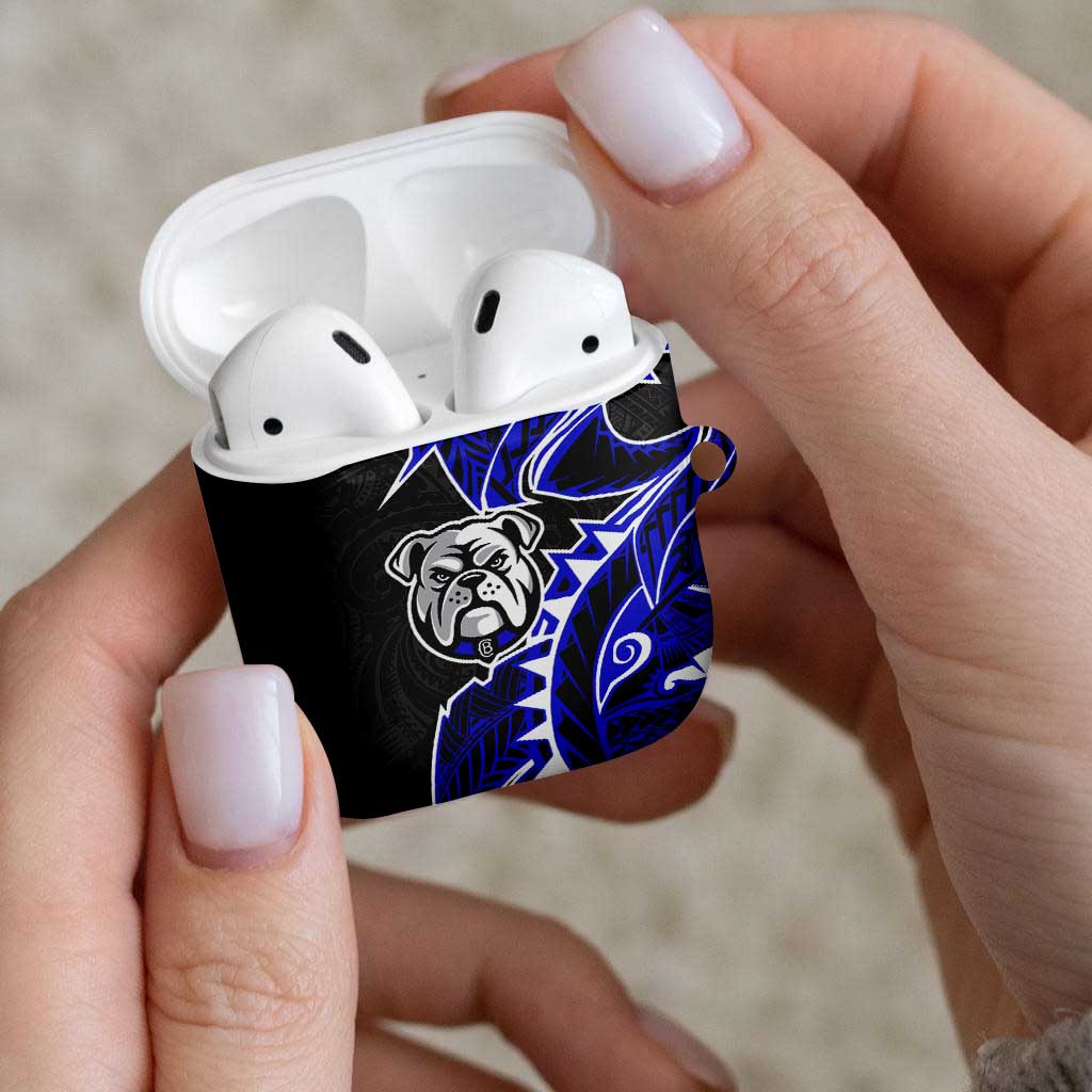 Canterbury Bankstown Bulldogs AirPods Case Polynesian Tribal Tattoo Pacific Sport Art