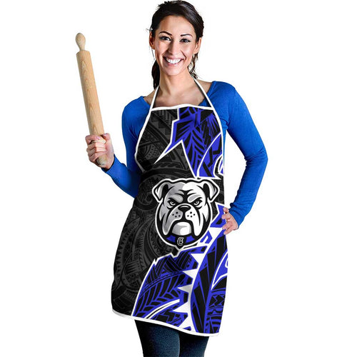 Canterbury Bankstown Bulldogs Apron Polynesian Tribal Tattoo Pacific Sport Art