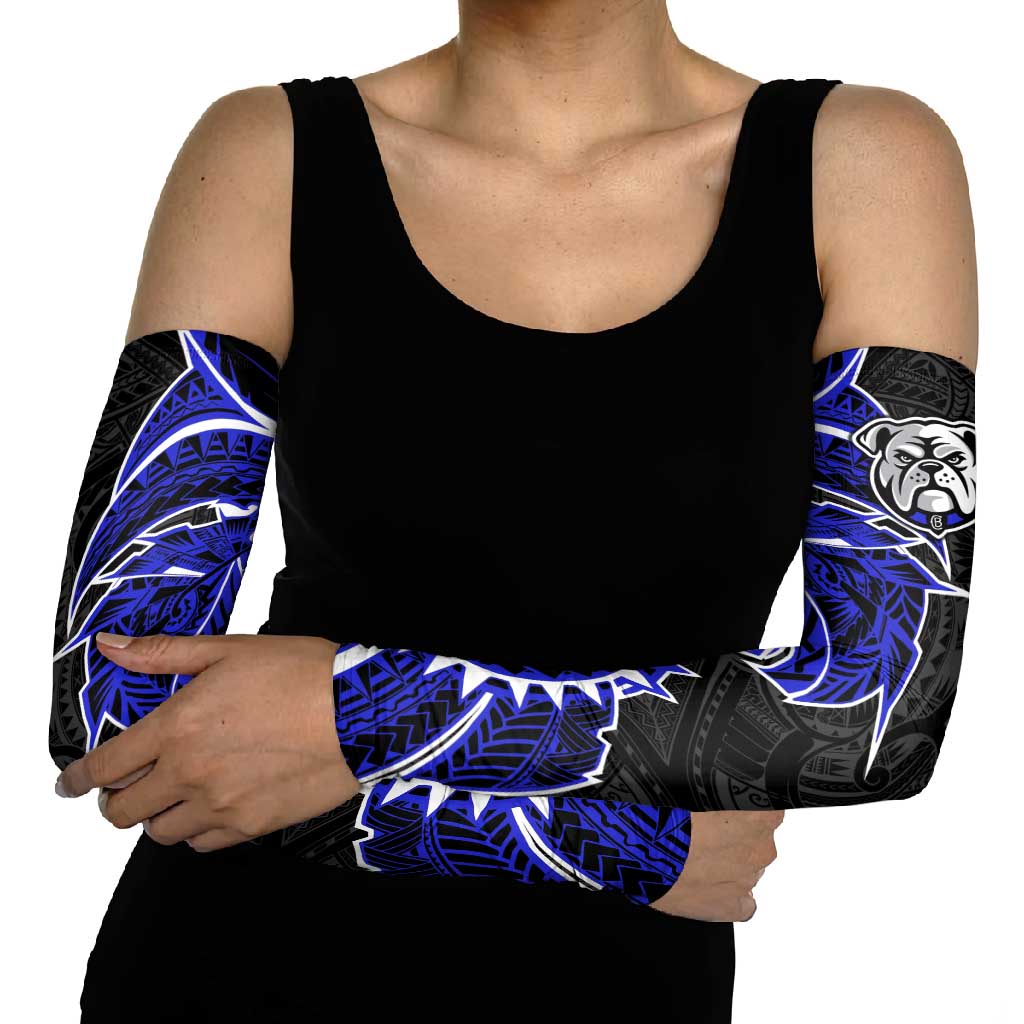 Canterbury Bankstown Bulldogs Arm Sleeves Polynesian Tribal Tattoo Pacific Sport Art