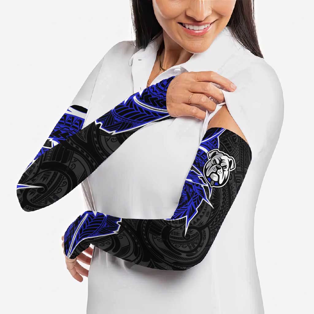 Canterbury Bankstown Bulldogs Arm Sleeves Polynesian Tribal Tattoo Pacific Sport Art